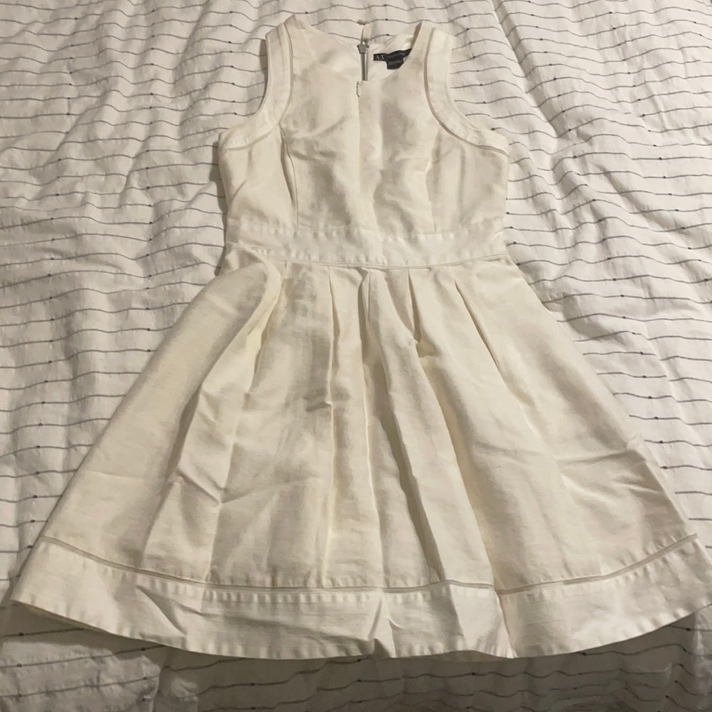 Armani Exchange Mini dress, white, size 2